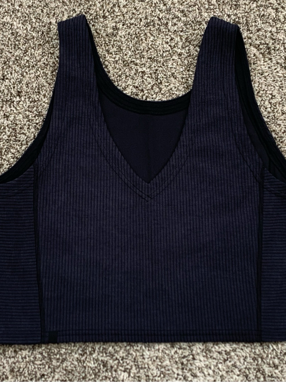 Lululemon crop tank top size 10